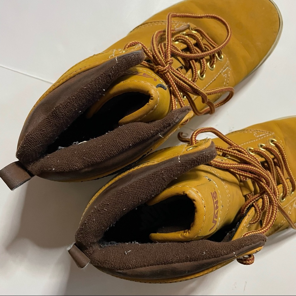 Vans Atwood Hi Brown Synthetic Lace Up Trainers Streetwear Shoes Mens Size 9 - Picture 10 of 10